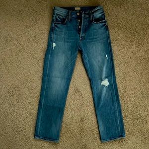 MOTHER jeans. Tomcat Ankle. Let’s Kick It.